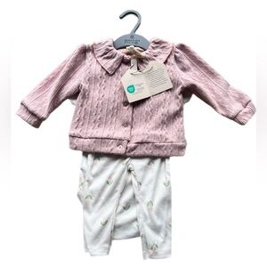 NWT Snug 3-Piece Baby Girl Outfit 6-9M